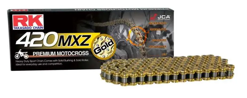 RK Chain GB420MXZ-126L - Gold Same Day Shipping