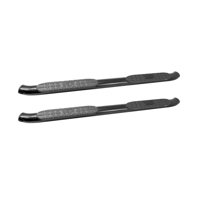 Westin 2014-2018 Chevy Silverado 1500 Crew Cab PRO TRAXX 4 Oval Nerf Step Bars - Black Limited Time