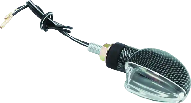 Deal BikeMaster Ministalk Marker Light V-Shape Carbon/Clear