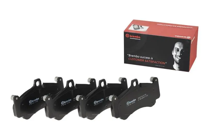 Exclusive Brembo 16-20 Audi TTS Quattro Front Premium NAO Ceramic OE Equivalent Pad