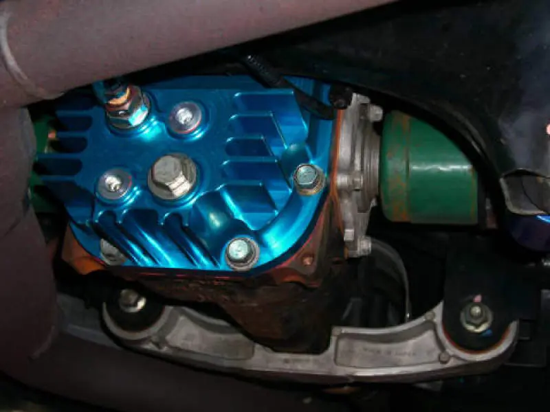Cusco Rear Differential Cover Blue Increased Capacity Subaru Impreza WRX STi (R180 End) Hot Deal