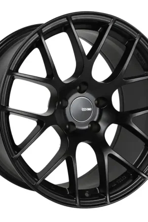 Enkei Raijin 18x8 45mm Offset 5x114.3 Bolt Pattern 72.6 Bore Dia Matte Black Wheel Luxury