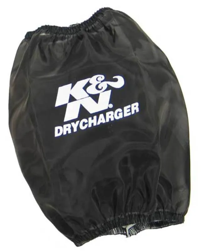 K&N Black Drycharger Round Tapered Air Filter Wrap 5.5in Base ID x 4.5in Top ID x 6.5in H One Day Deal