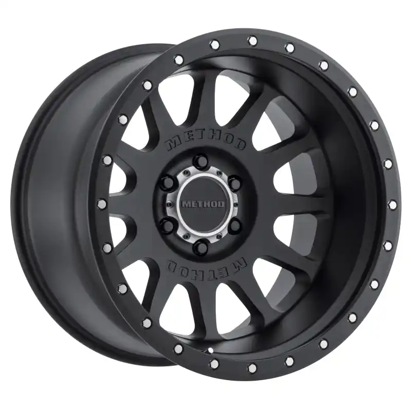 Big Sale Method MR605 NV 20x10 -24mm Offset 6x5.5 106.25mm CB Matte Black Wheel
