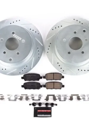 Express Delivery Power Stop 03-12 Infiniti FX35 Rear Z23 Evolution Sport Brake Kit