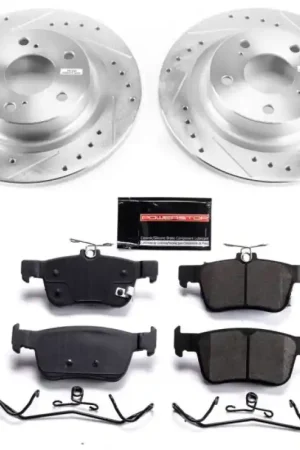 Power Stop 17-19 Honda Civic Rear Z23 Evolution Sport Brake Kit Affordable