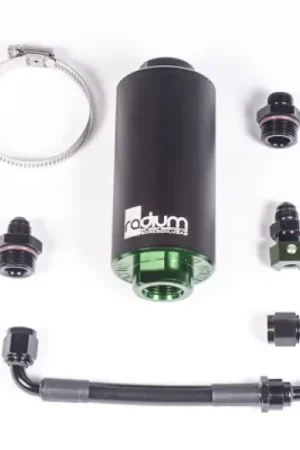 Latest Radium Engineering Porsche 996/997.1 AWD Fuel Filter Kit w/ 10 Micron Stainless Filter