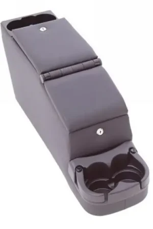 Rampage 1976-1983 Jeep CJ5 Deluxe Locking Center Console - Grey Same Day Shipping
