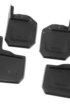 Low Price Rugged Ridge Splash Guard Kit Black 07-18 Jeep Wrangler JK