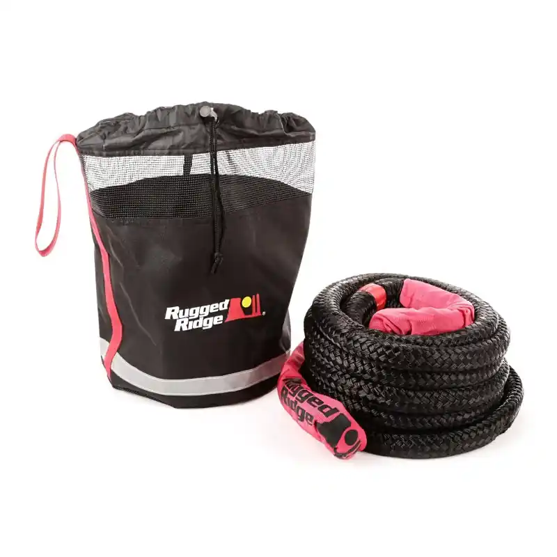 Brand New Rugged Ridge Kinetic Recovery Rope with Cinch Storage Bag