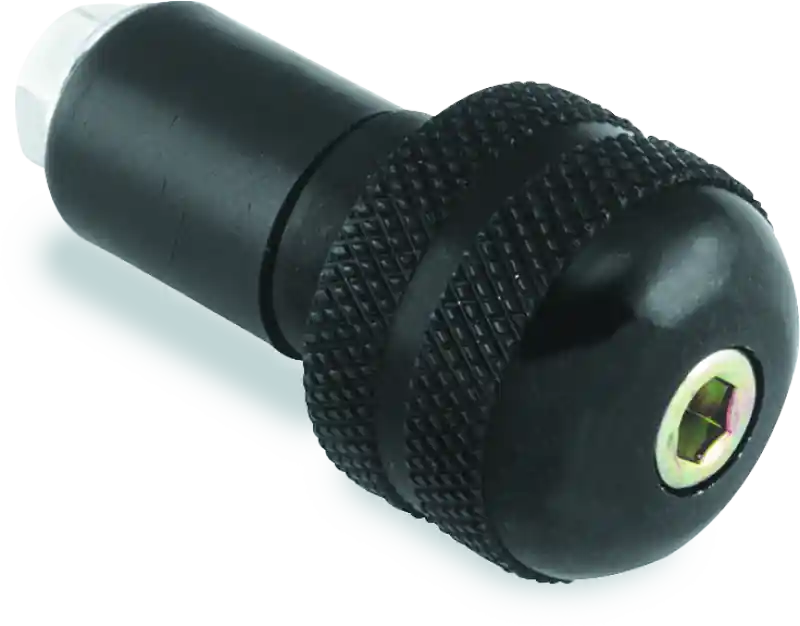BikeMaster Anti-Vibration Bar Ends - 1in - Black Save Now