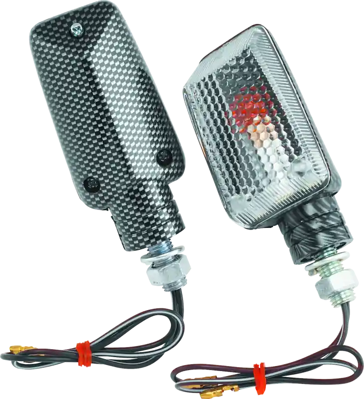 BikeMaster Universal Ministalk Marker Light Carbon/Clear Don’t Miss Out