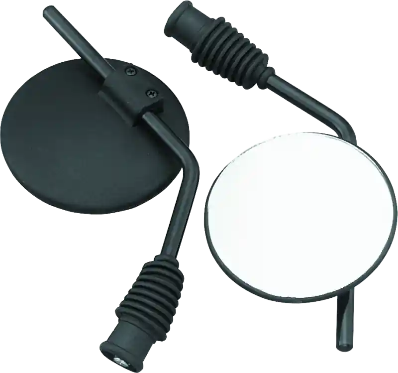 BikeMaster Universal Enduro Mirror Yamaha 10mm - Each - Black Buy Today