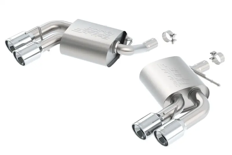 Borla 2016 Chevy Camaro V6 AT/MT S-Type Rear Section Exhaust w/o Dual Mode Valves While Supplies Last