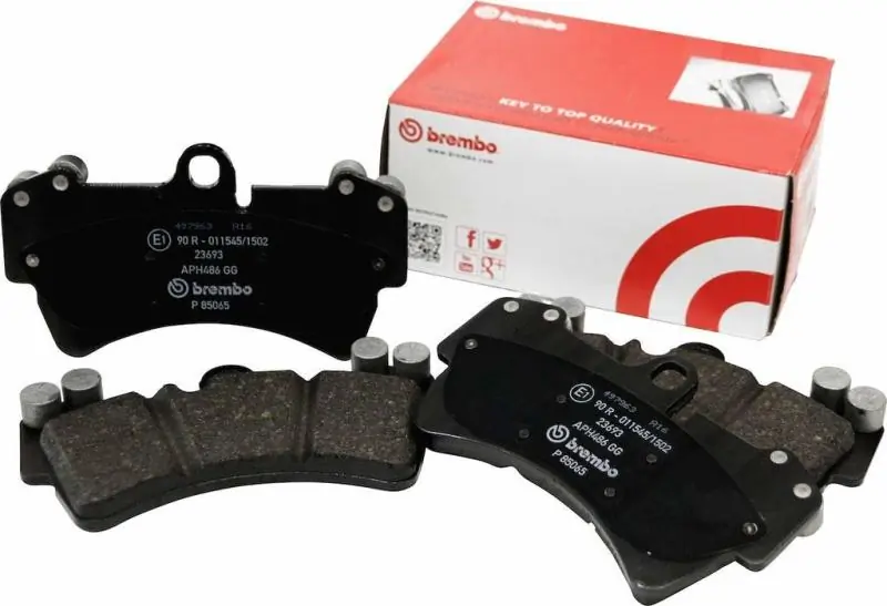 In Demand Brembo 08-13 BMW 135i Rear Premium NAO Ceramic OE Equivalent Pad