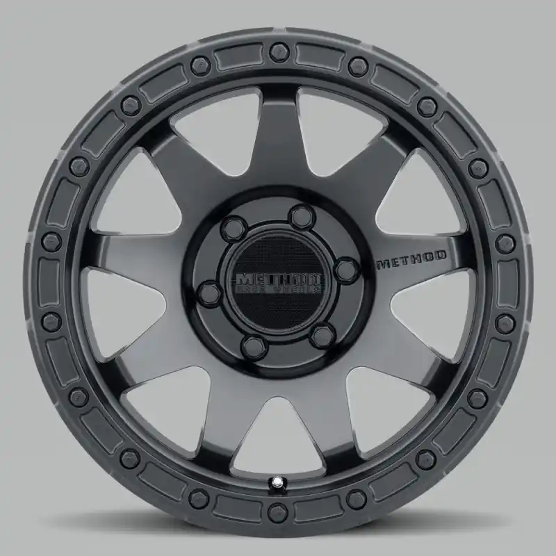 Method MR317 17x8.5 0mm Offset 6x5.5 106.25mm CB Matte Black Wheel Place Order