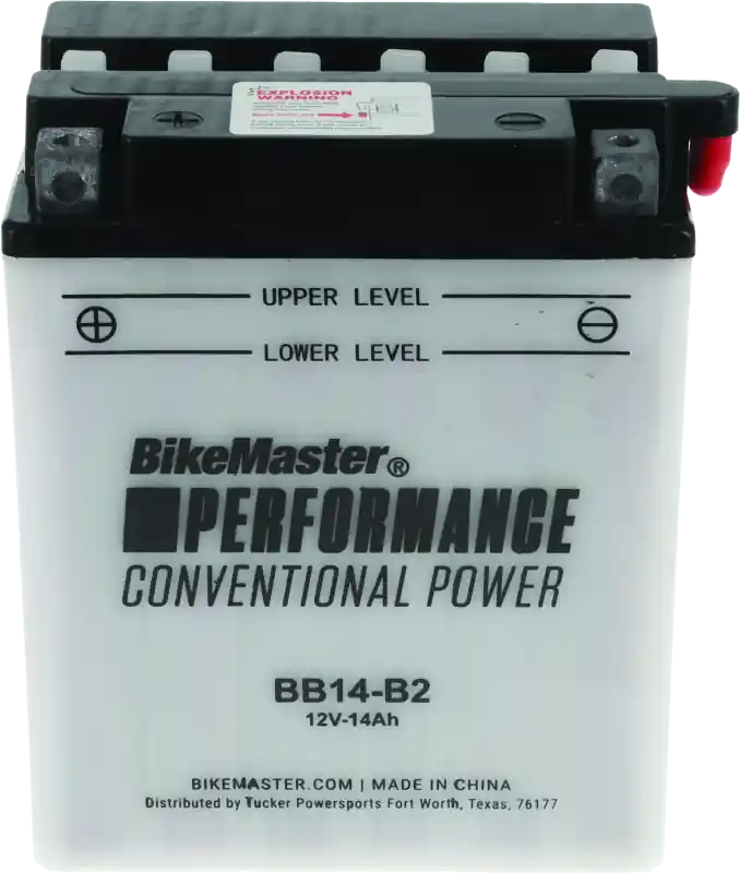 BikeMaster Battery - BB14-B2 Professional Grade