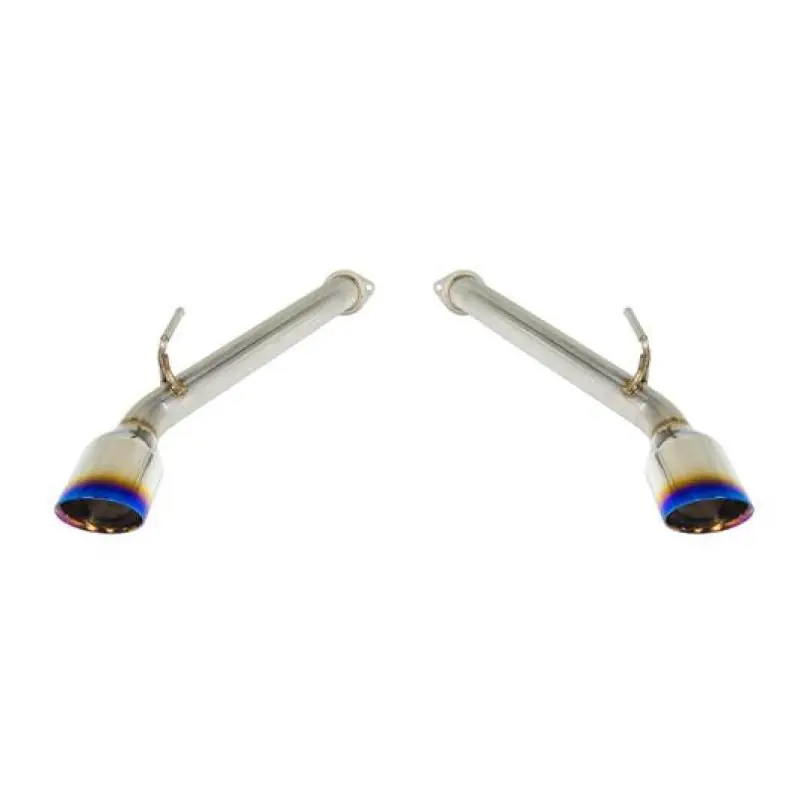 Exclusive Offer Remark 2017+ Infiniti Q60 Axle Back Exhaust w/Burnt Stainless Double Wall Tip