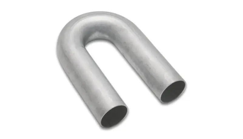 Certified Vibrant 321 Stainless Steel 180 Degree Mandrel Bend 1.50in OD x 2.25in CLR 18 Gauge Wall Thickness