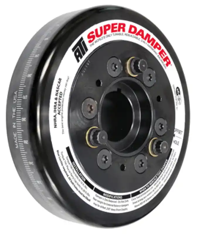 Certified ATI Damper - 7.074in - Steel - Chevy BB - MK IV / Gen 5/6 / 454 - 502 - Ext Bal - 3 Ring - 1Pc