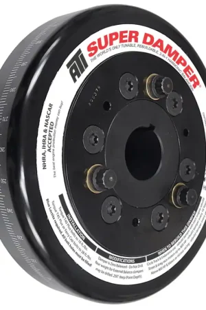 Free Returns ATI Damper - 7.074in - Steel - Chevy SB / 90 Deg V6 - Pont 4 Cyl - 3 Ring - 1Pc