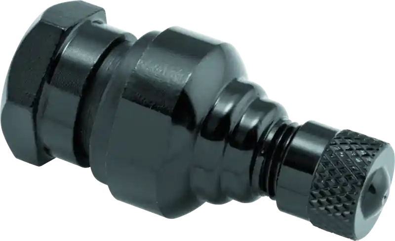 BikeMaster Valve Stem Aluminum 8.3mm Pair - Black Latest