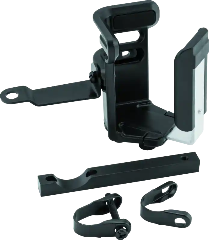 BikeMaster Drink Holder 7/8in-1in - Black Time-Limited