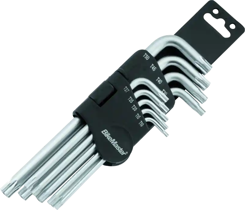 BikeMaster 9-pc Ball End Short Wrench Set - Torx Trending