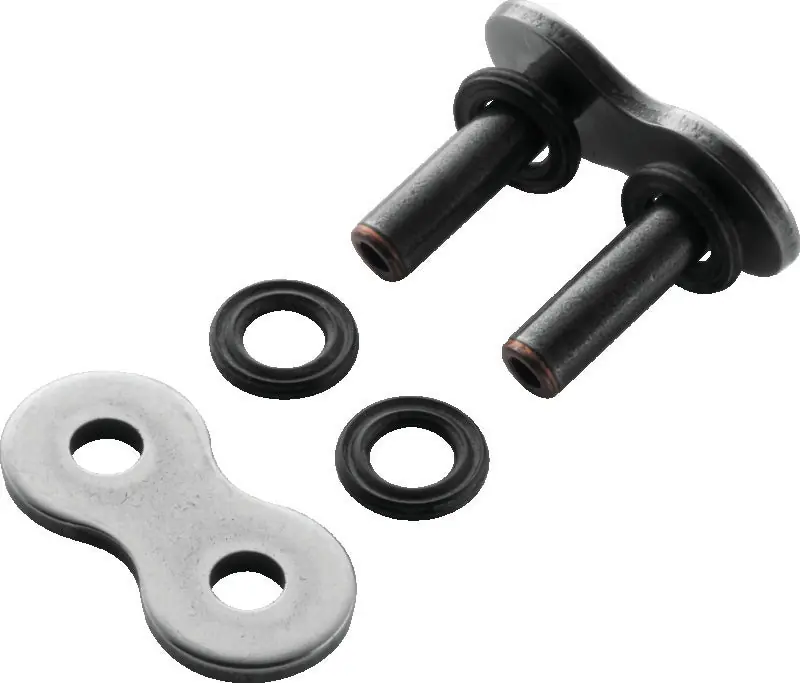 BikeMaster 525 BMXR O-Ring Rivet Link - Nickle Top Pick