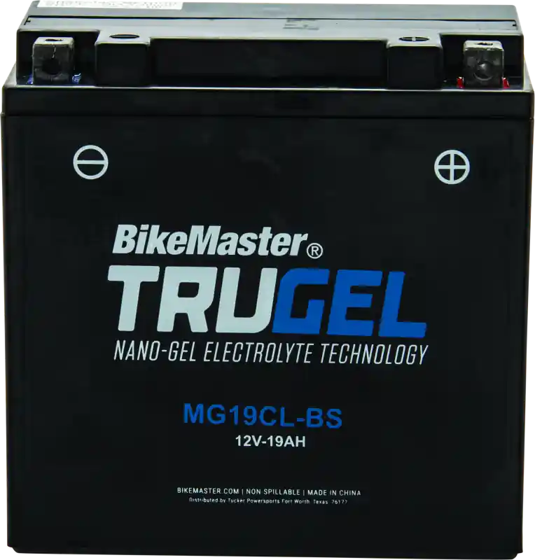 BikeMaster TruGel Battery - MG19CL-BS Holiday Sale