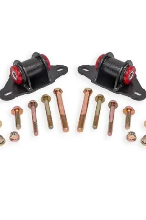 Professional Grade BMR 14-19 Chevrolet Corvette C7 Polyurethane Transmission/Differential Mount - Black Hammertone