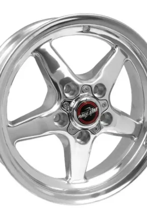 Markdown Race Star 92 Drag Star 15x5.00 5x4.50bc 2.38bs Direct Drill Polished Wheel