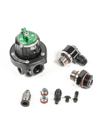 Radium Engineering Direct Mount Regulator (DMR), 8AN ORB - Green Get Yours