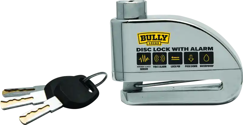 Worldwide Shipping Bully Lock Disc Alarm - 6mm