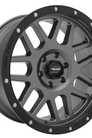 Direct From Manufacturer Pro Comp Wheels 2640-298345 Xtreme Alloys Series 2640 Dark Gray/Black Lip Finish