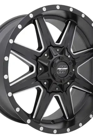 Flash Sale Pro Comp Wheels 5148-292650 Quick 8 Series Satin Black Finish