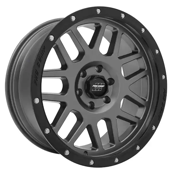 Pro Comp Wheels 2640-293645 Xtreme Alloys Series 2640 Dark Gray/Black Lip Finish Markdown