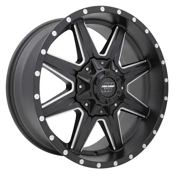 Low Price Pro Comp Wheels 5148-295550 Quick 8 Series Satin Black Finish