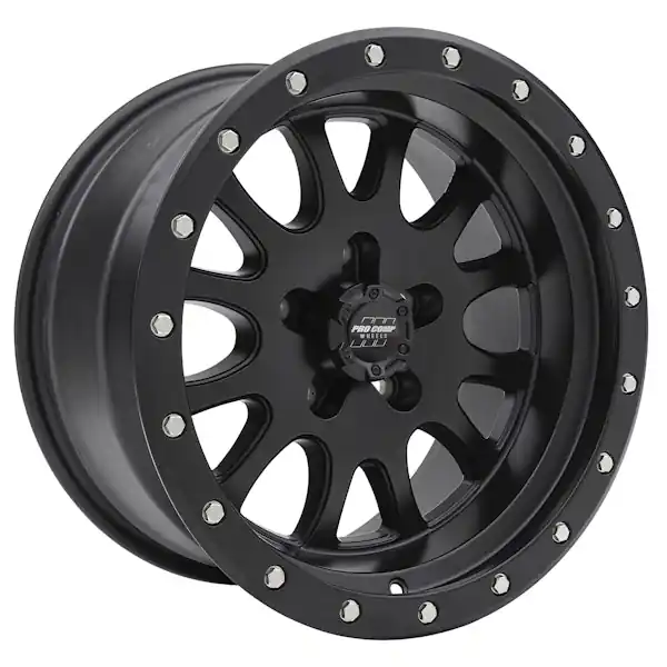 Bargain Pro Comp Wheels 5044-7973 Series 44 Syndrome Satin Black Finish
