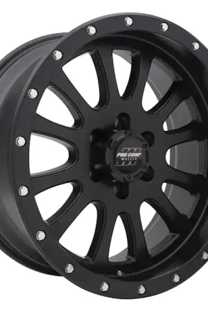 Sale Pro Comp Wheels 5044-7983 Series 44 Syndrome Satin Black Finish
