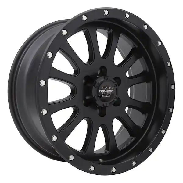 Sale Pro Comp Wheels 5044-7983 Series 44 Syndrome Satin Black Finish