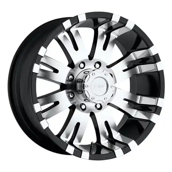Pro Comp Wheels 8101-89582 Xtreme Alloys Series 8101 Gloss Black w/Machined Finish Brand New