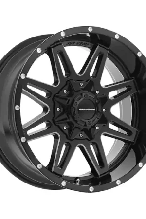 Clearance Pro Comp Wheels 8142-29539 Xtreme Alloys Series 8142 Gloss Black/Machined Finish