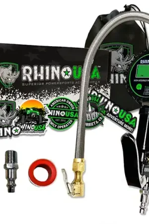 Rhino USA RGAUGE-0200 Rhino USA 200 PSI Digital Tire Inflator Gauge While Supplies Last