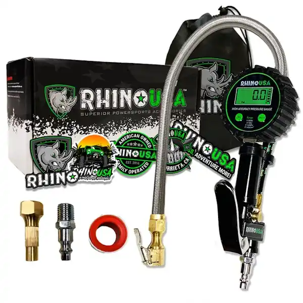Rhino USA RGAUGE-0200 Rhino USA 200 PSI Digital Tire Inflator Gauge While Supplies Last