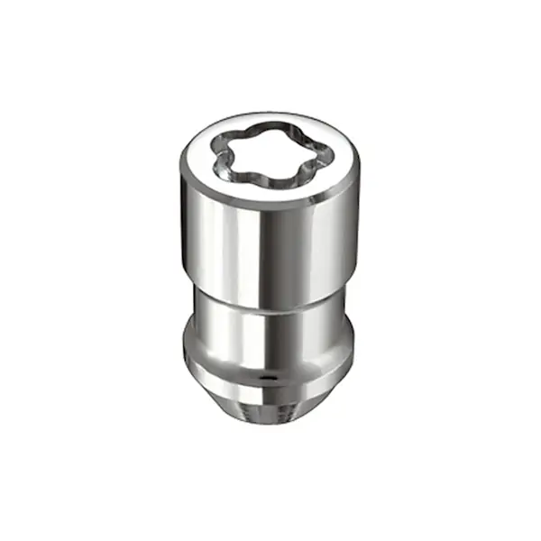 Super Sale McGard Wheel Locks 24537 Cone Seat Exposed Style Wheel Locks-Chrome-5 Lock Set