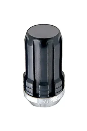 Bargain McGard Wheel Locks 65001BK Tuner Style Cone Seat Lug Nuts-Chrome/Black-Bulk Box