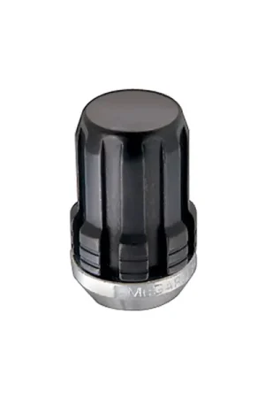Super Sale McGard Wheel Locks 65002BK Tuner Style Cone Seat Lug Nuts-Chrome/Black-Bulk Box