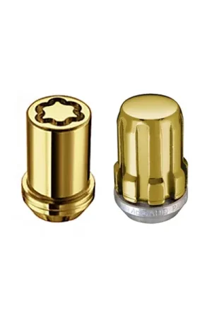 Special Discount McGard Wheel Locks 65554GD Tuner Style Cone Seat Wheel Installation Kit-Chrome/Gold