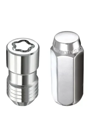 While Supplies Last McGard Wheel Locks 84560 Cone Seat Exposed Style Wheel Installation Kit-Chrome